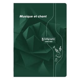 Cahier musique A4 24 pages musique - 24 pages seyes - Image principale