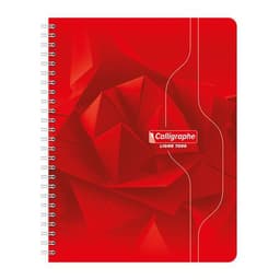 Cahier reliure hélicoïdale 17x22 cm 180 pages seyes 70g - Image 2