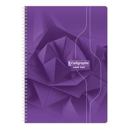 Cahier reliure hélicoïdale A4 100 pages seyes 70g - Image 6