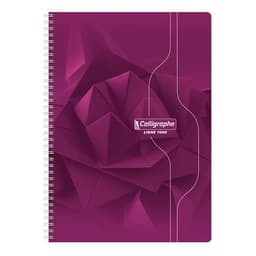 Cahier reliure hélicoïdale A4 100 pages 5x5 70g - Image 2