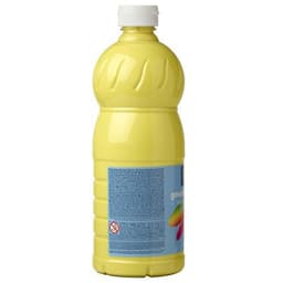 Flacon 1 litre gouache redimix lefranc bourgeois - jaune citron - Image 3