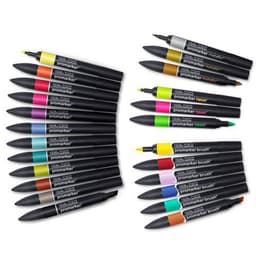 Trousse 24 promarkers assortis double pointe - Image 3
