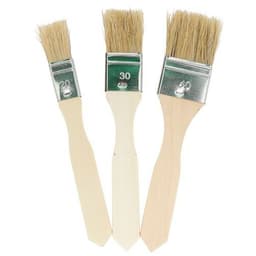Lot de 3 brosses plates, manches plats - Image 3