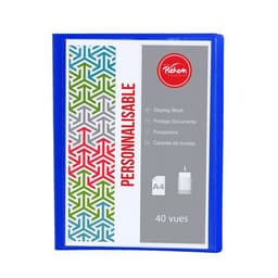 Reliure plastique personnalisable 20 volets transparents - Image principale