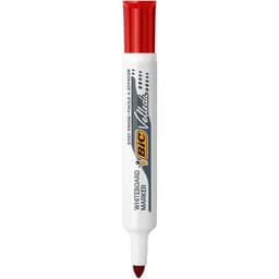 Marqueur Velleda pointe ogive encre à base d'Ester Bic - rouge - Image principale