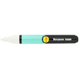 Marqueur peinture, laque brillante pichon, 6 ml - blanc - Image 3