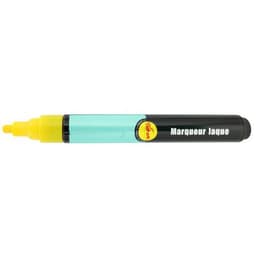 Marqueur peinture, laque brillante pichon, 6 ml - jaune - Image 3