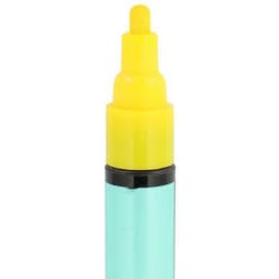 Marqueur peinture, laque brillante pichon, 6 ml - jaune - Image 2