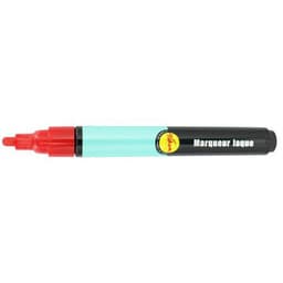 Marqueur peinture, laque brillante pichon, 6 ml - vermillon - Image 2
