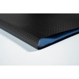 Reliure plastique 30 volets transparents A4 - Noir - Image 2
