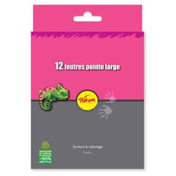 Pochette 12 feutres dessin pointe large Pichon - Image principale