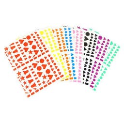 Pochette contenant 40 feuilles gommettes (4800 gommettes) - Image 4