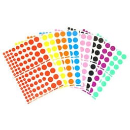 Pochette contenant 40 feuilles gommettes (4800 gommettes) - Image 9