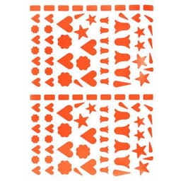 Pochette 40 feuilles gommettes (4500 gommettes) - Etoiles et clochettes - Image 10