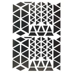 Pochette 40 feuilles gommettes (4800 gommettes) - triangulaires - Image 3