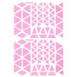 Pochette 40 feuilles gommettes (4800 gommettes) - triangulaires - Image 9