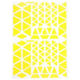 Pochette 40 feuilles gommettes (4800 gommettes) - triangulaires - Image 10