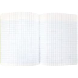 Cahier 96 pages Seyes 17x22 cm 80 g - Polypropylène Jaune - Image 4