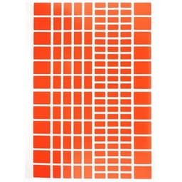 Pochette 40 feuilles gommettes (5800 gommettes) - rectangulaires - Image 5