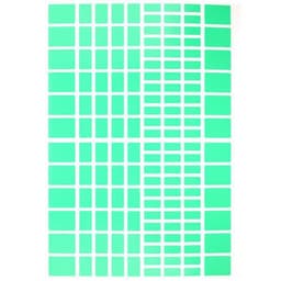 Pochette 40 feuilles gommettes (5800 gommettes) - rectangulaires - Image 9