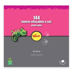 Classpack 144 feutres effaçables à sec Pichon pointe moyenne ogive 3 mm - Image principale