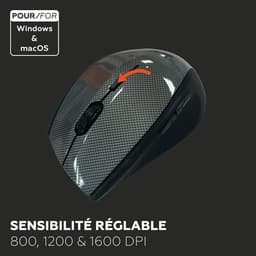 Souris sans fil WR 100 avec socle de recharge - Mobility Lab - Image 5