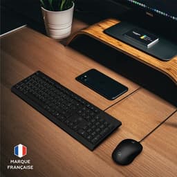 Ensemble Clavier + Souris avec pavé numérique filaire - Image 3