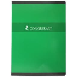 Cahier étudiant piqûre 70g 24x32 cm 5x5 96 pages - Image principale