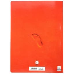 Cahier piqûre 96 pages 24x32 cm seyes super 90g - Rouge - Image 5