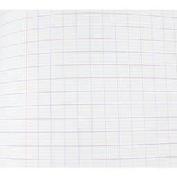 Cahier piqûre 96 pages 24x32 cm seyes super 90g - Rouge - Image 3