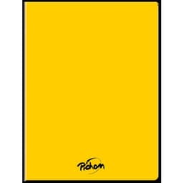 Cahier 96 pages Seyes 17x22 cm 80 g - Polypropylène Jaune - Image principale