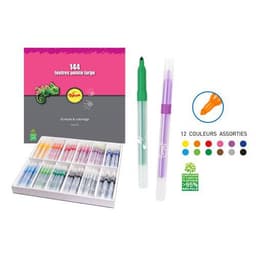Schoolpack 144 feutres dessin pointe large Pichon - Image 7