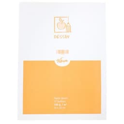 Feuille dessin blanc 160 g 25 x 32 cm gamme supérieure (Pochette de 15) - Image 4