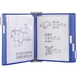 Extension pour support mural Tarifold - Nb de pochettes:10 - Bleu - Image 2