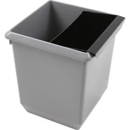 Lot de 4 Poubelle à papier en cône 21L Gris - Image 4