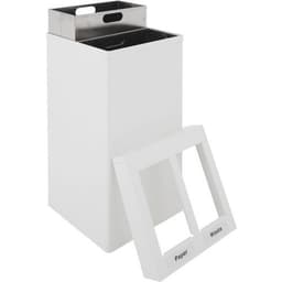 Poubelle Carro Mix 2x52,5 L, Matériau : Aluminium - Image 2