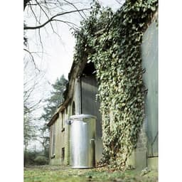 Poubelle d'appoint en acier galvanisé - 110 L - Image 2