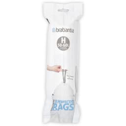 Lot de 120 Sacs 50-60L (H) Blanc - Image 3
