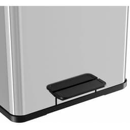 Poubelle Öko Duo Plus L 17 + 9 L - Hailo, Matériau : acier inoxydable - Image 3