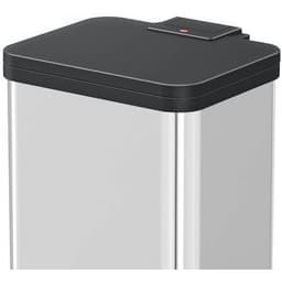Poubelle ko Duo Plus M 2 x 9 L Inox - Hailo - Image 4
