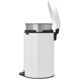 Poubelle à pédale NewIcon 20L avec liner métal - Brabantia, Coloris : Blanc - Image 3