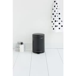 Poubelle à pédale NewIcon 3L - Brabantia, Coloris : Noir - Image 2