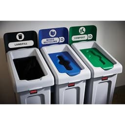 Démarrage station de recyclage Slim Jim_Rubbermaid - Image 43