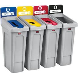 Démarrage station de recyclage Slim Jim_Rubbermaid - Image 45