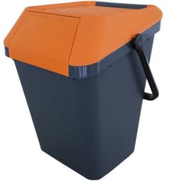Poubelle EasyMax 45 L noir/orange - Image 3