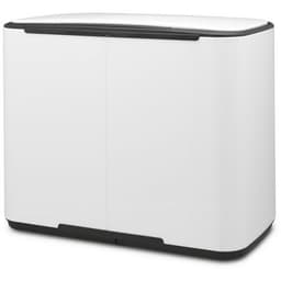 Poubelle à pédale BO 11+23L Blanc - Image 12