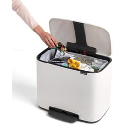 Poubelle à pédale BO 36L Blanc - Image 13