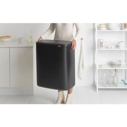 Poubelle Touch BO 60L noir mat - Image 3