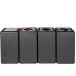Poubelle circulaire BrickBin 65L Déchets organiques Noir/ver - Image 8