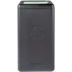 Poubelle circulaire BrickBin 65L Déchets organiques Noir/ver - Image 2